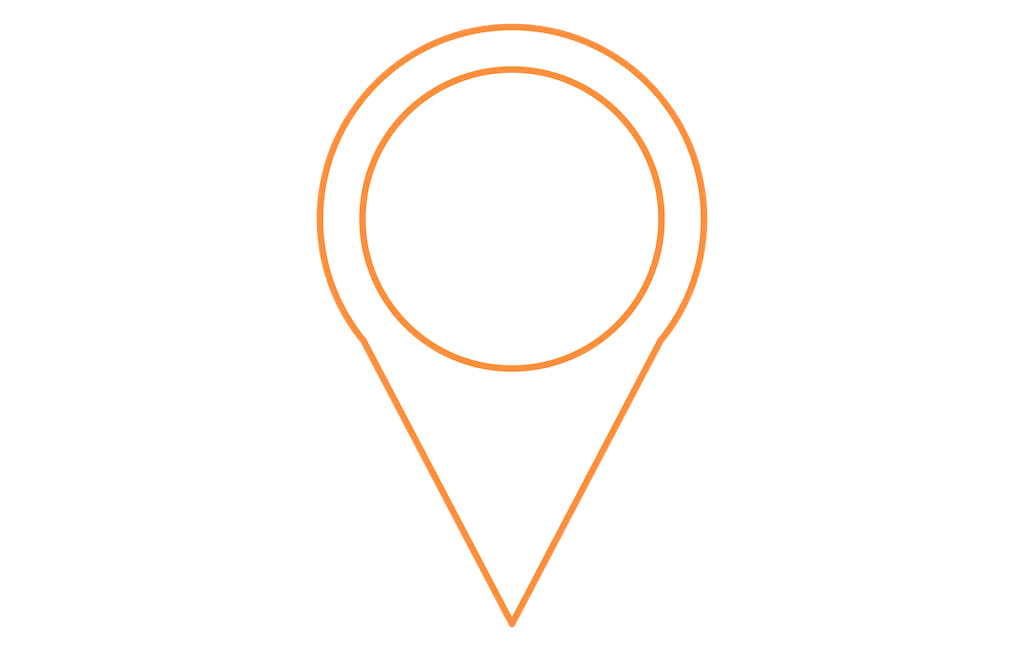 orange location marker